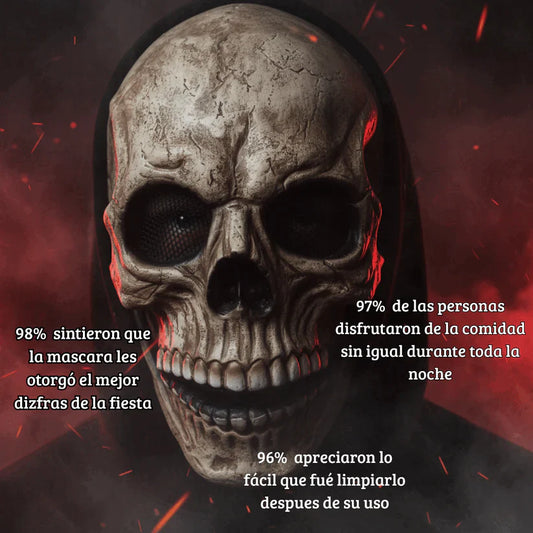 Máscara Calavera Realista para Halloween
