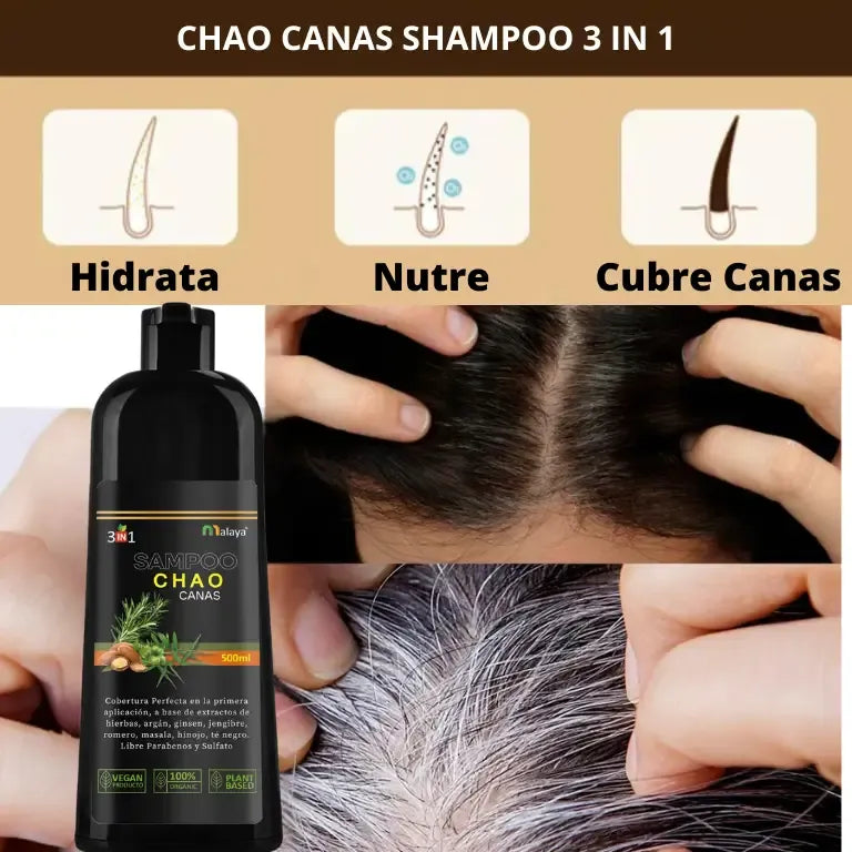 Shampoo Chao Canas® Original + Exfoliante de regalo