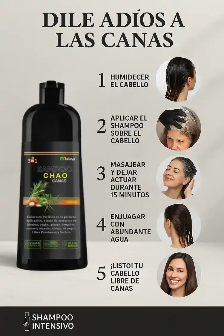 Shampoo Chao Canas® Original + Exfoliante de regalo