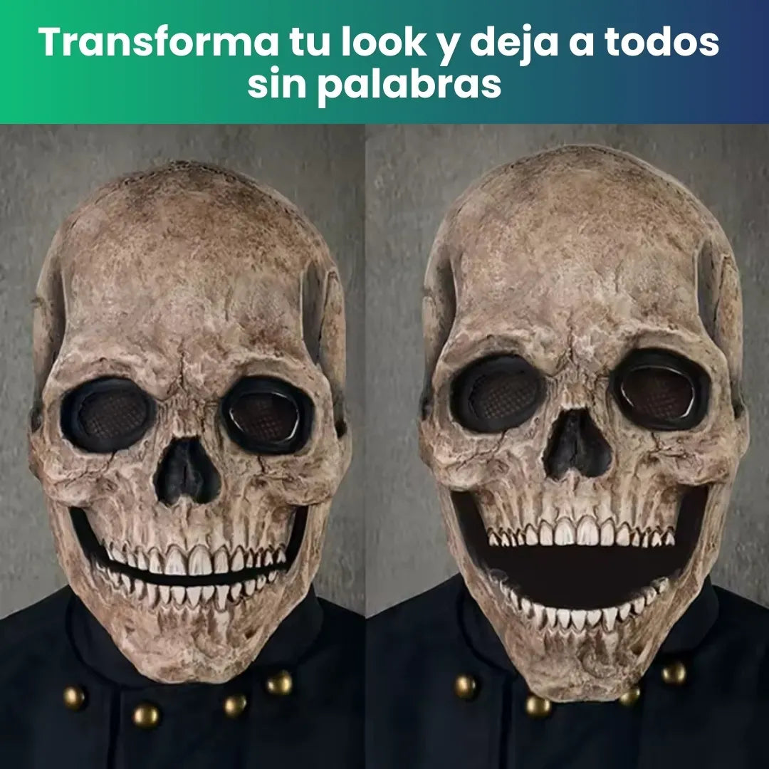Máscara Calavera Realista para Halloween